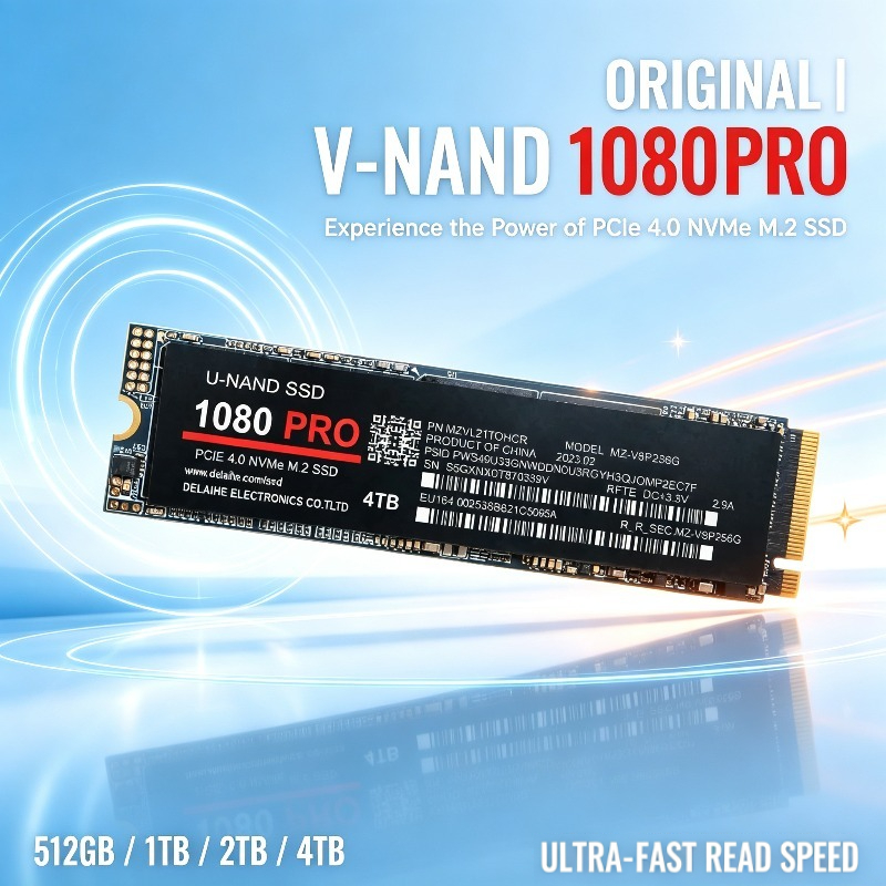 M.2 Nvme 4Tb Pcie 4.0 Ssd - Original 1080PRO M.2 NVMe PCIe 4.0